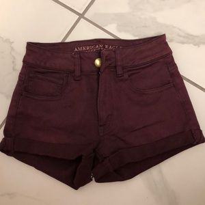American Eagle high rise shorts